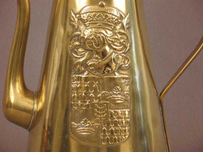 English Brass & Copper Lighthouse Pot