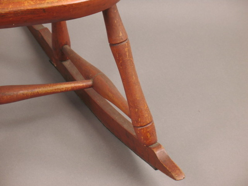 19thc. Birdcage Windsor Arm Chair