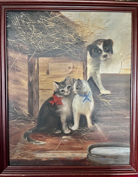 Folk Painting with Animals