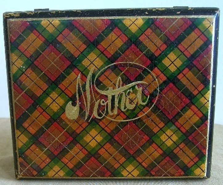 19thc. Tartan Plaid Box