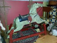 19thc. Child's Rocking Horse
