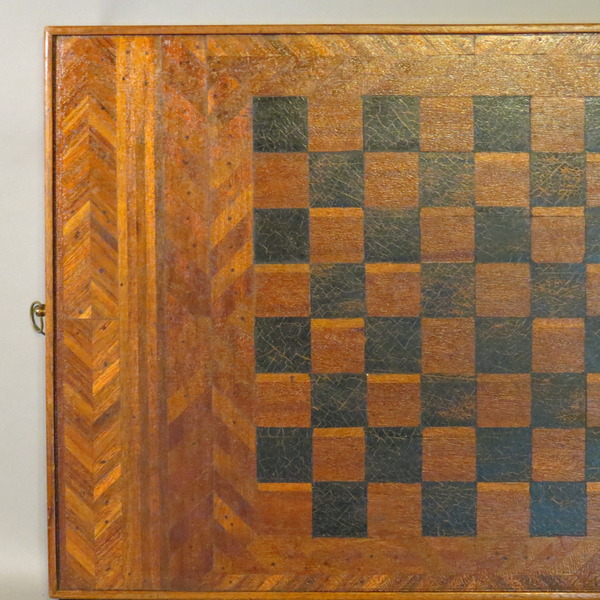 Inlaid and Painted Checkerboard