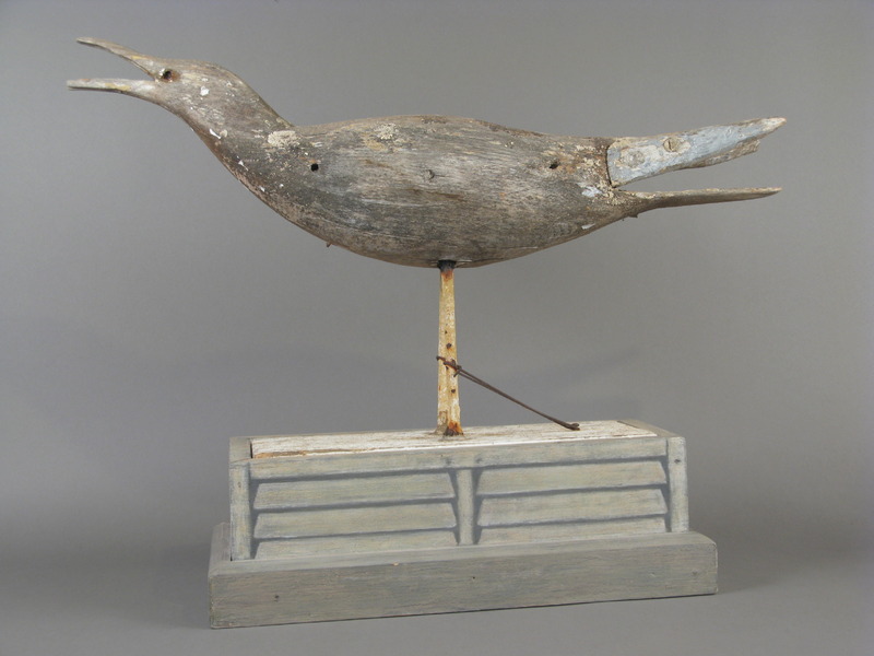 19thc. Weathered Life Sized Seagull