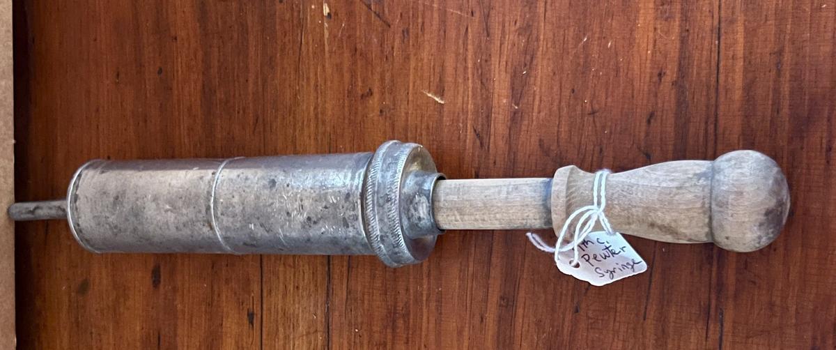 Pewter Syringe