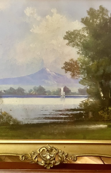 Sailboat on Maine or NH Lake