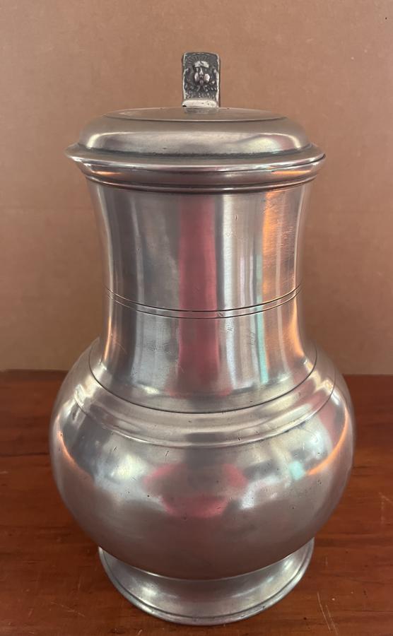 18thc. Tankard w/Lid