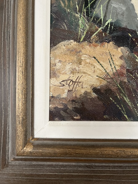 Lobster Traps Painting by Stoffa