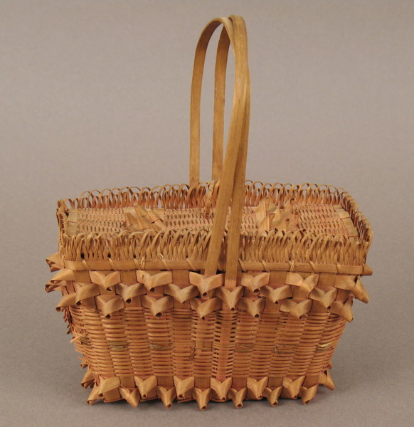 Miniature Micmac Indian Basket