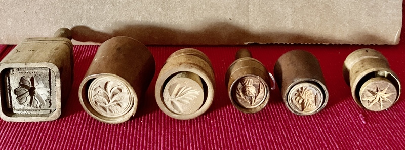 Early Miniature Butter Molds