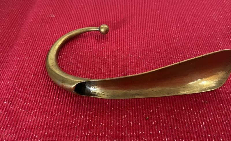 Early 19thc. Brass Shoehorn
