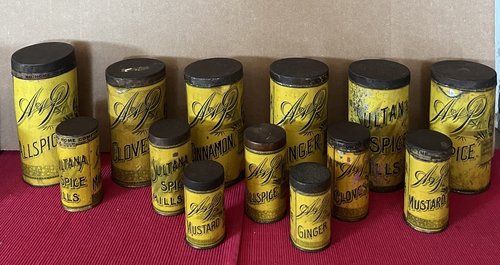 1890’s Mustard Spice Tins