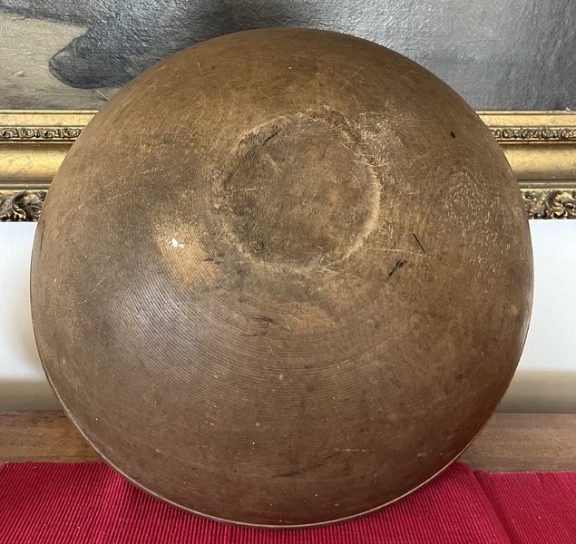 Large Wooden Dough Bowl
