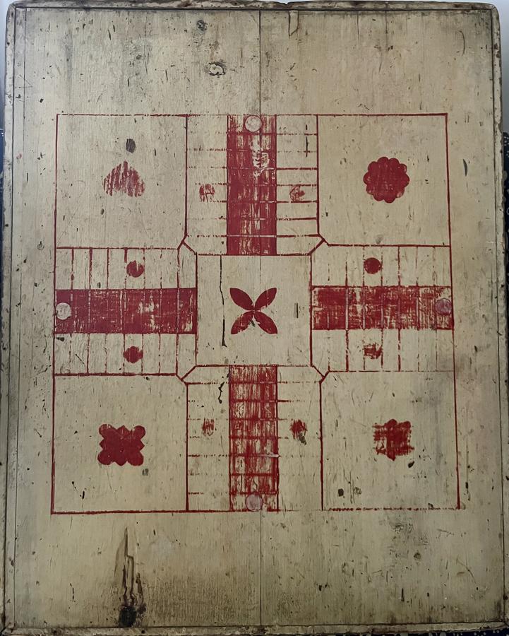 19thc. Double Sided Gameboard