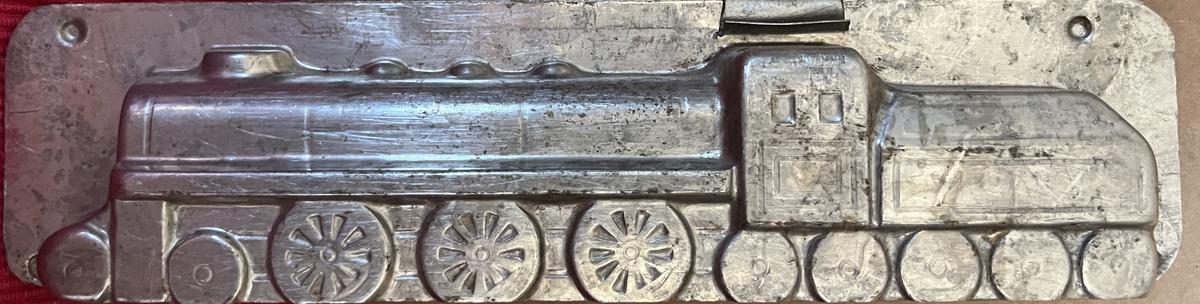 Tin Train Candy Mold