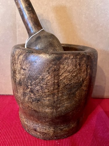 Burl Mortar and Pestle