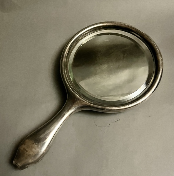 Art Nouveau Hand Mirror
