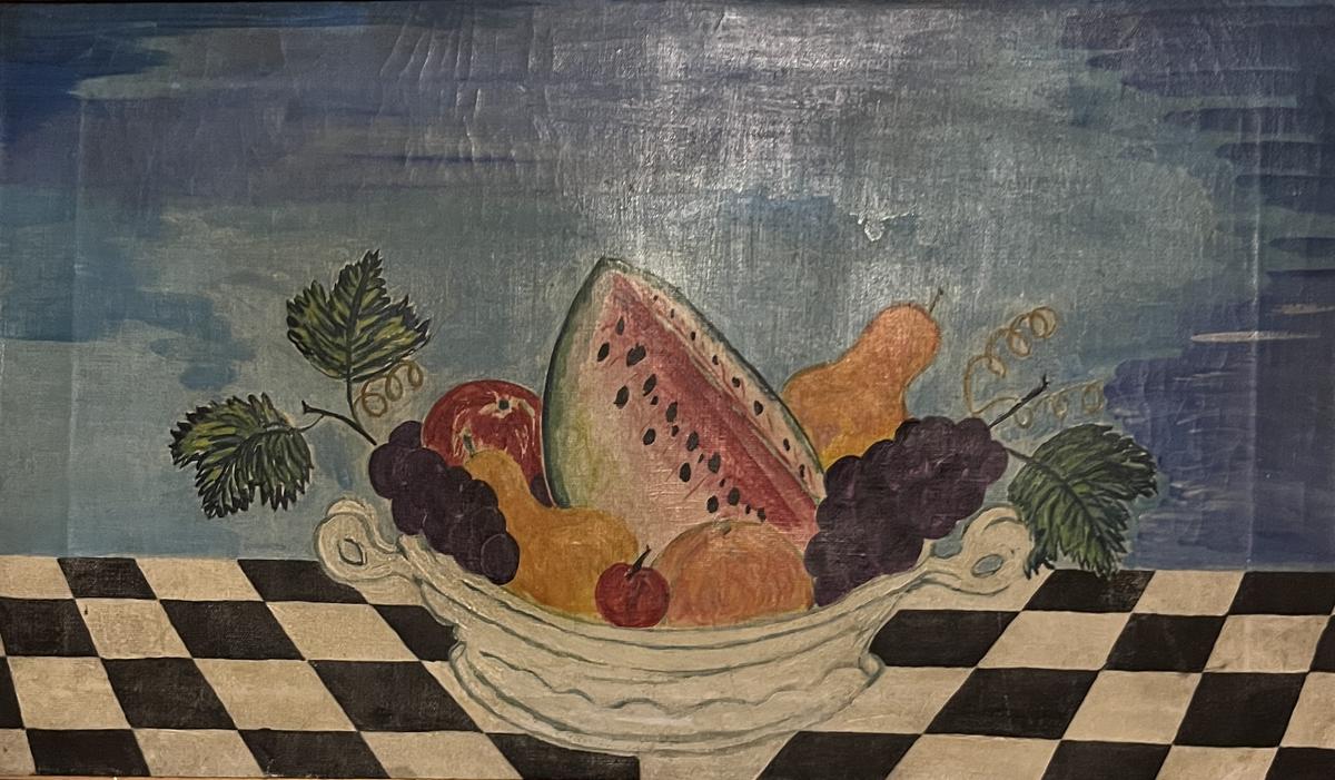 Painting of Bowl Fruit