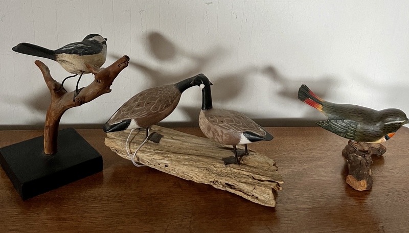 Miniature Bird Carvings