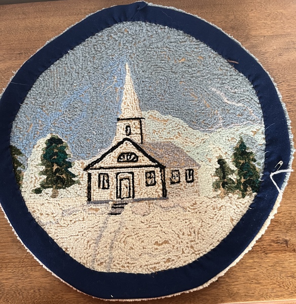 Hooked Mat w/ Scene