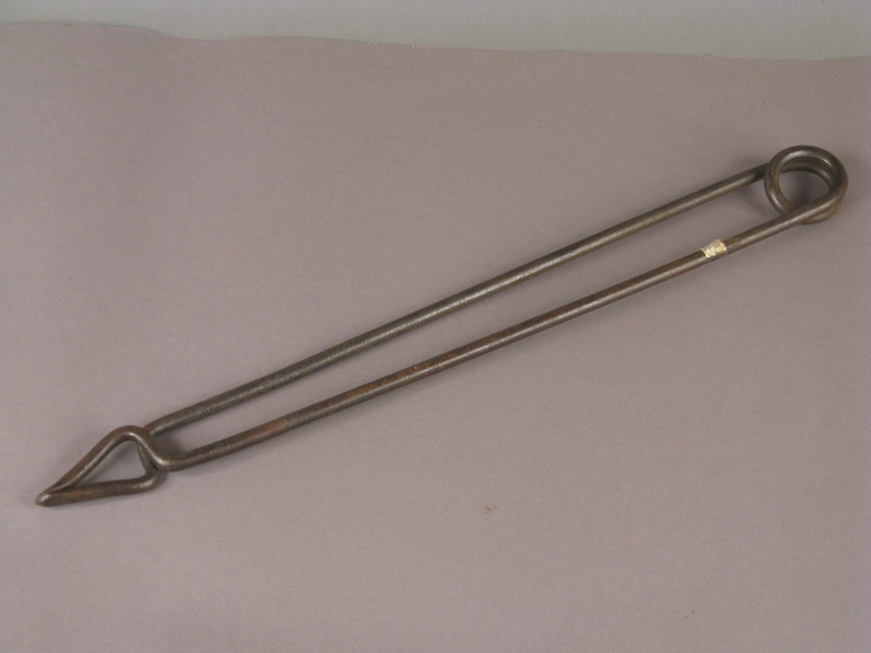 18thc. Iron Pipe Tongs