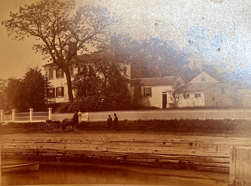Early Photo of Wiscasset Water St