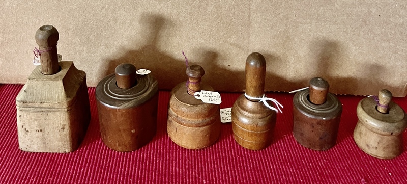 Early Miniature Butter Molds