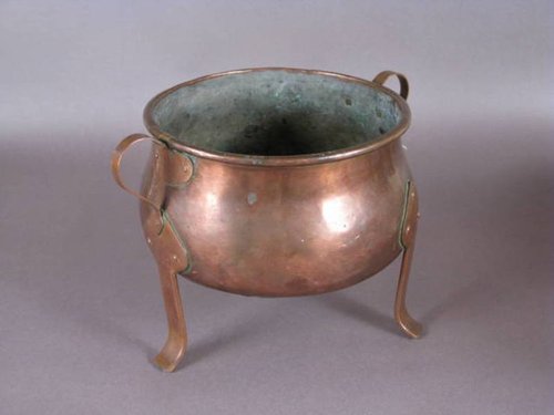 Copper Dovetailed Pot