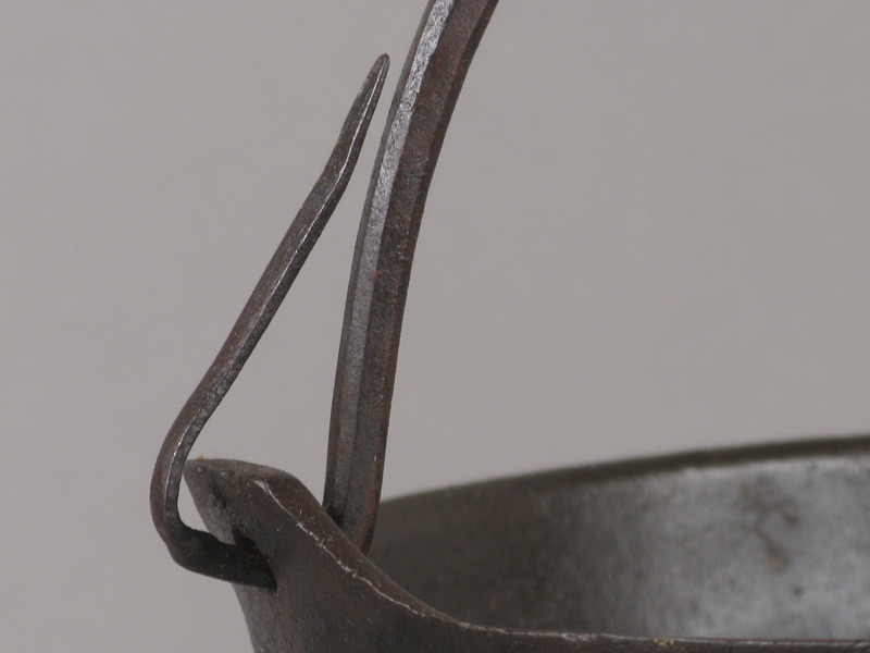 Early 19thc. Iron Cauldron