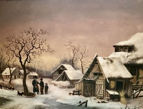 Winter Farmyard