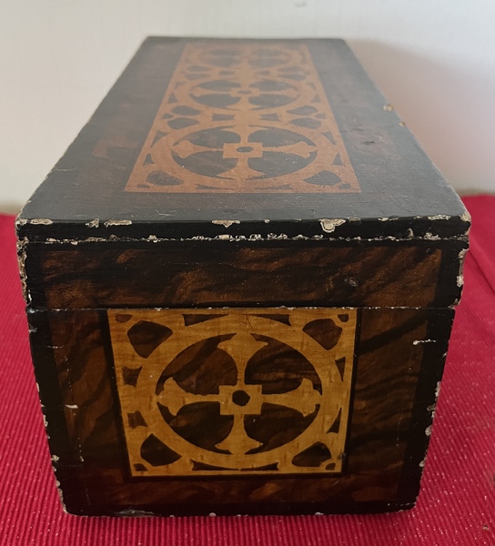 Paint Decorated Document Box