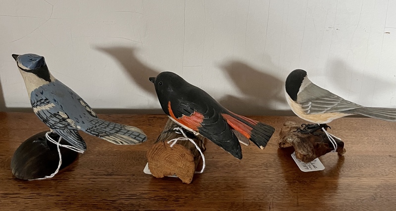 Miniature Bird Carvings