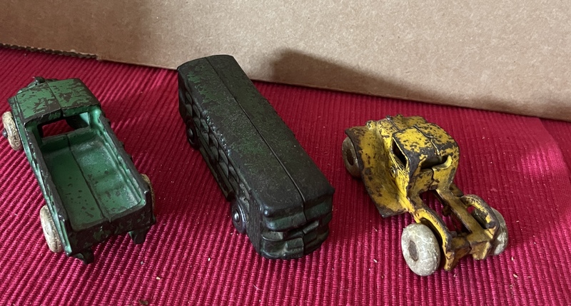 3 Cast Iron Toys