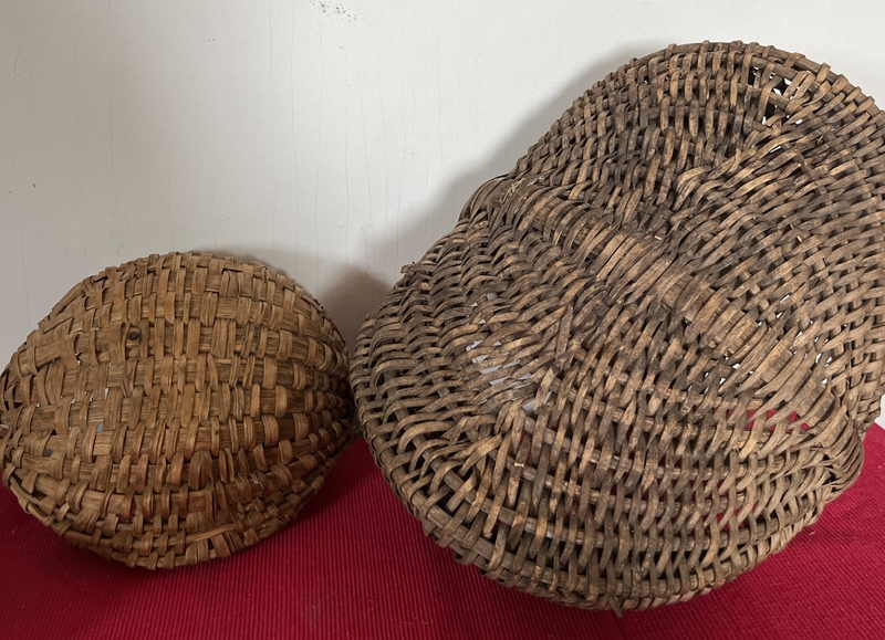 2 Heavy Splint Baskets