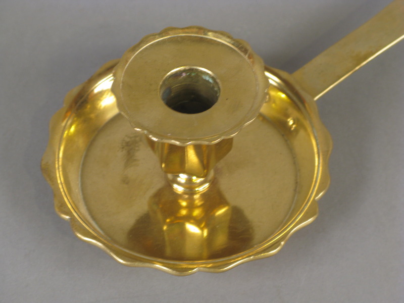 18thc. Pan Candlestick