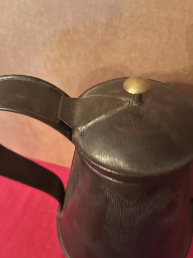 Punched Tin Coffee Pot