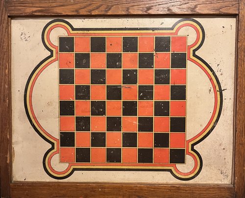 Checkerboard on Tin