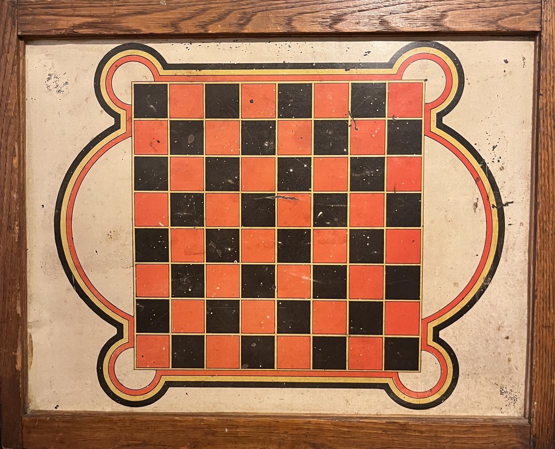 Checkerboard on Tin