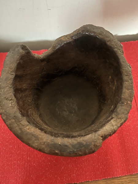 Hornbeam Burl Mortar