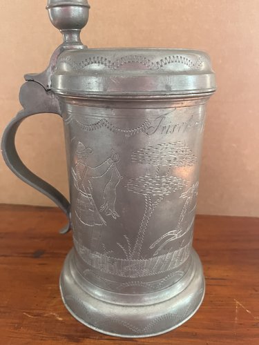 Pewter Tankard dtd 1846