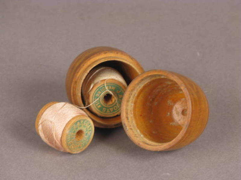 Figured Maple Sewing Egg
