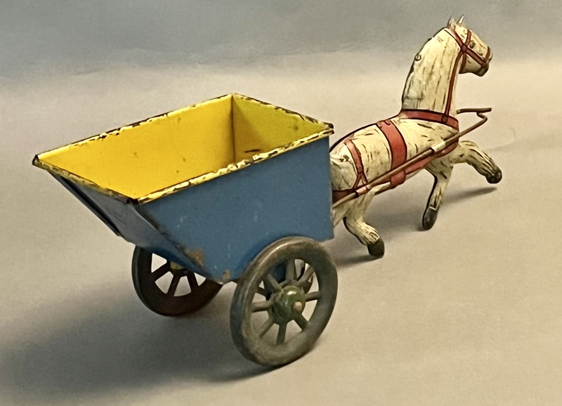 Late 19thc. Tin Painted Toy