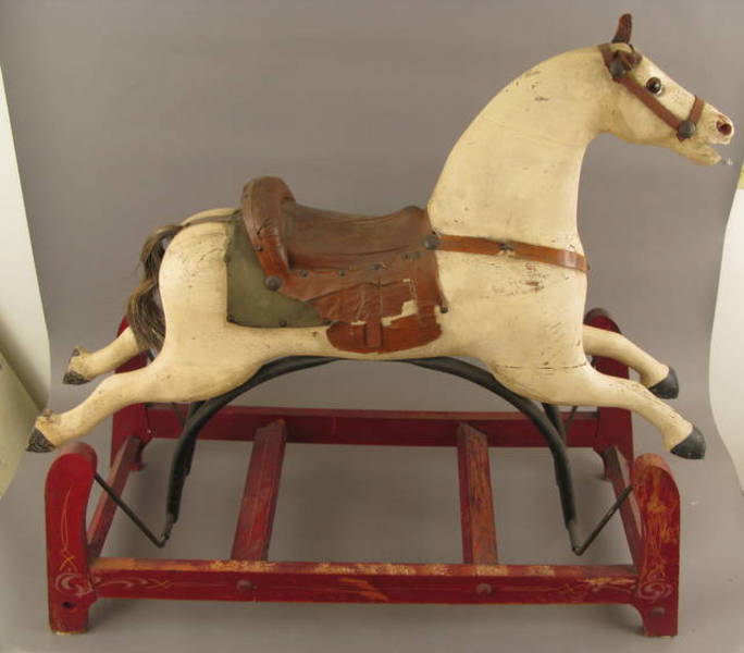 19thc. Rocking Horse