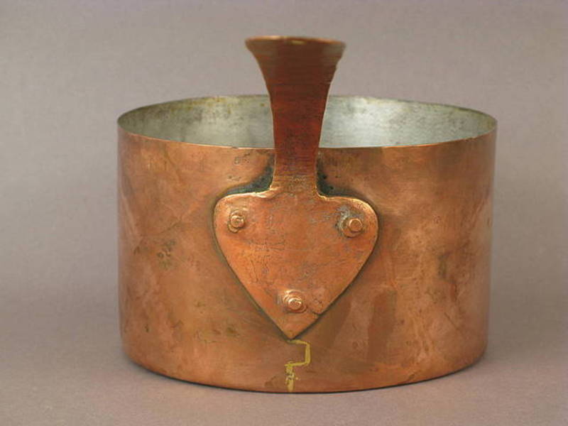 PA. Copper Dovetailed Pot