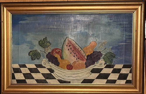 Painting of Bowl Fruit