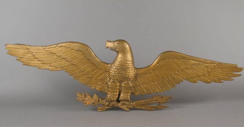 Large Wooden Carved Eagle