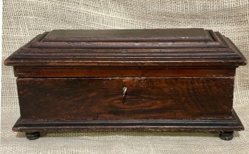 19thc. Painted Grained Document Box