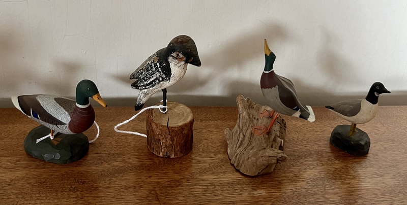 Miniature Bird Carvings