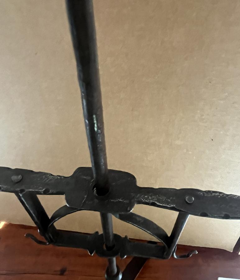 19thc. Adjustable Candle Stand