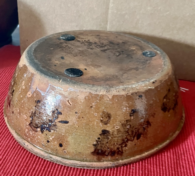 19thc. Redware Bowl