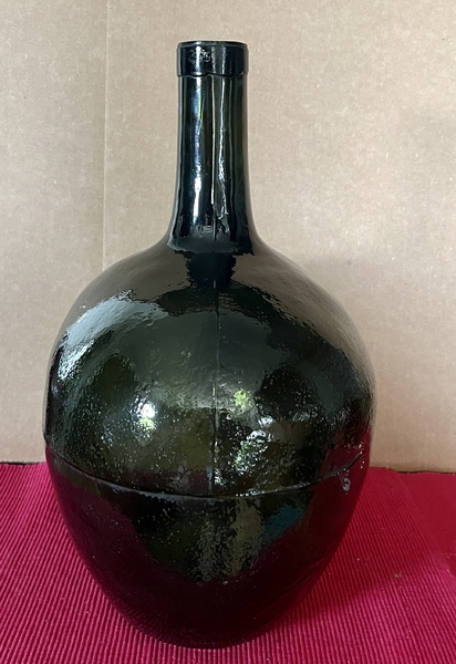 Blown Glass Demijohn